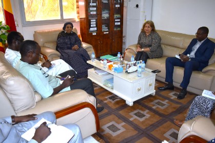 Visite de courtoisie de l'Ambassadrice des Etats Unis d'Amérique au Mali